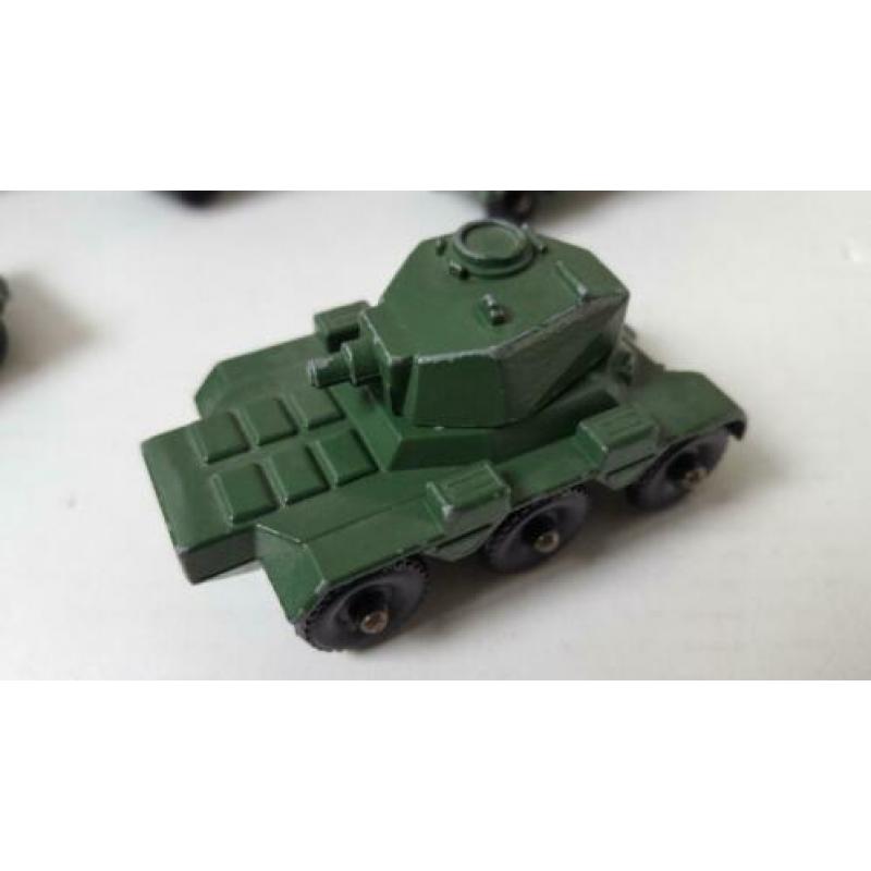 Matchbox Lesney, leger / militair modelauto jaren 50-70