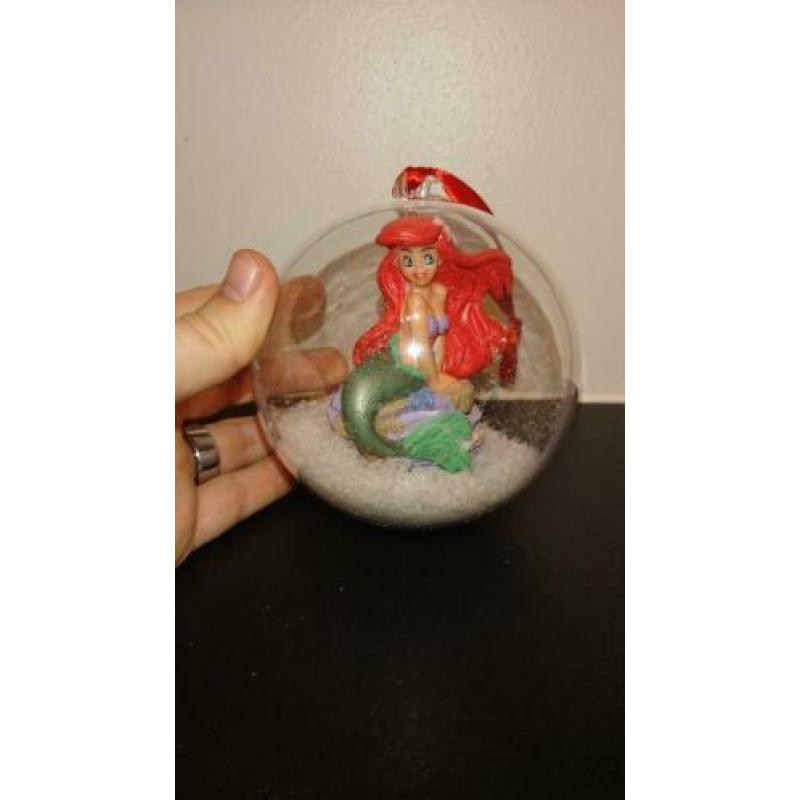 Disney unieke kerstballen ballen Ariël, Botje en Sebastiaan