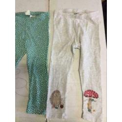 Zgan katoen leggings, maat: 98