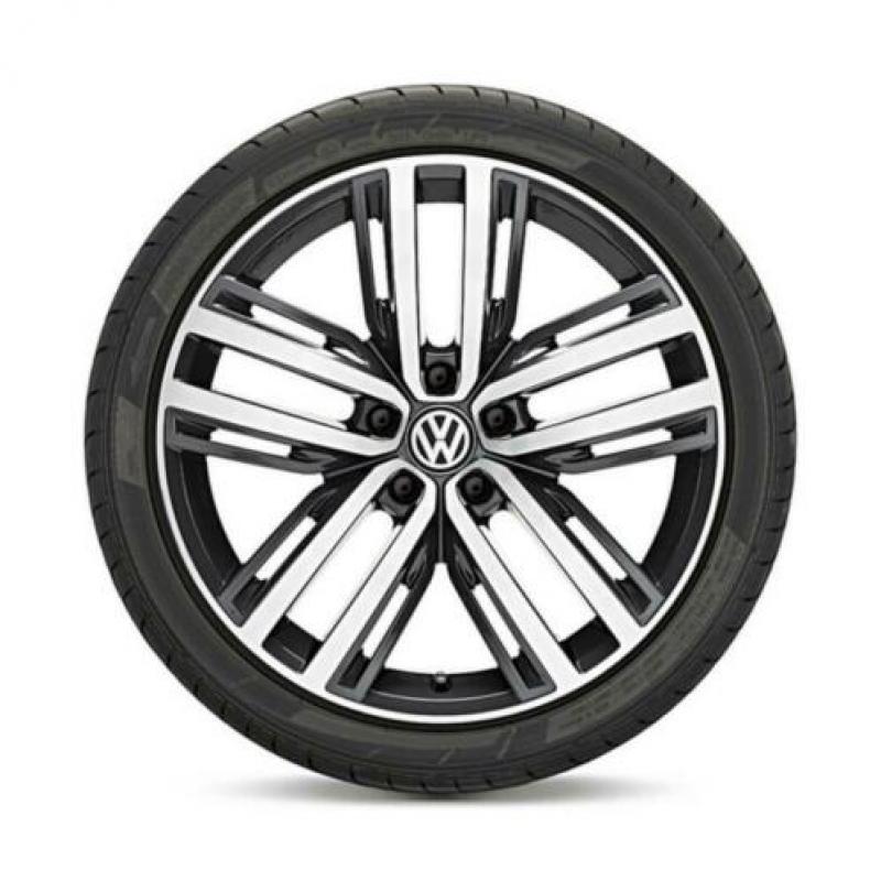 19 Inch VW Tiguan lichmetalen Velgen met Banden