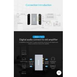 Audio converter (optisch, coaxial)