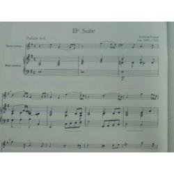 4 suiten voor dwarsluit en basso continuo