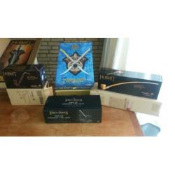 Lord of the rings hobbit knifes & pipes