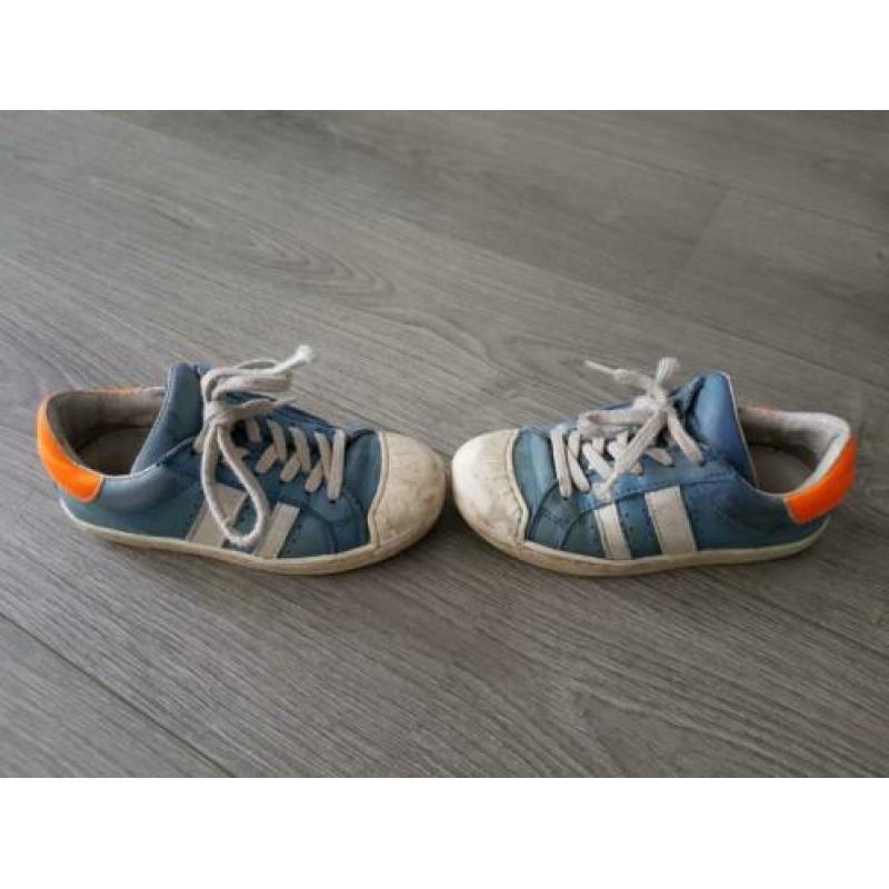 PINOCCHIO blauwe leren schoenen maat 28 (NK703)