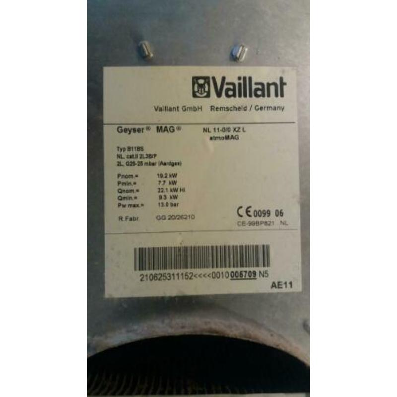 Vaillant atmo MAG geiser/geyser