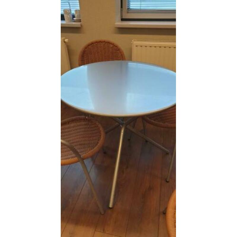 terras tafels (5X) incl 20 stoelen