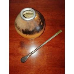 Yerba Maté kalebas met Bombilla