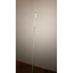 Gordijnrails - 250 cm en 150 cm - nieuw in plastic