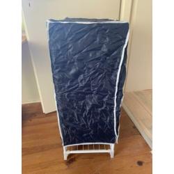 Kastje camping blauw wit 35 diep 60 breed