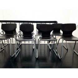 8 industriële design stoelen van Flötotto