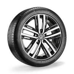 19 Inch VW Tiguan lichmetalen Velgen met Banden