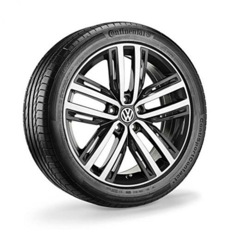19 Inch VW Tiguan lichmetalen Velgen met Banden