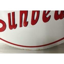 1270 Emaille reclame bord Sunbeam.