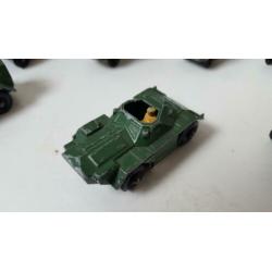 Matchbox Lesney, leger / militair modelauto jaren 50-70