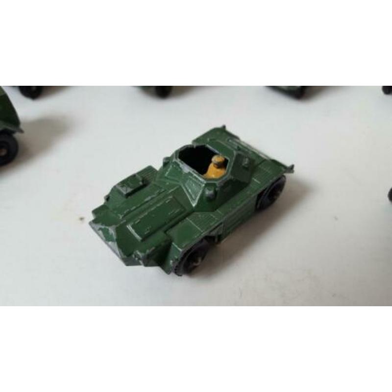 Matchbox Lesney, leger / militair modelauto jaren 50-70