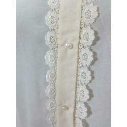 Maat 44 Mooie vintage blouse met kant… Nr QQ71