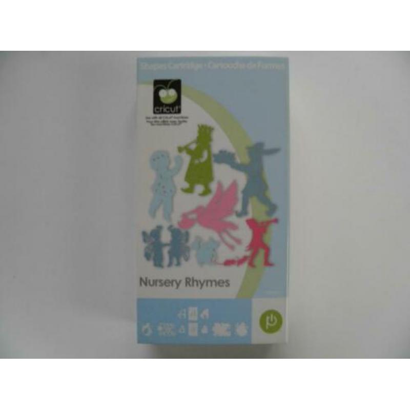 9 Verschillende Cricut Cartridges.