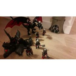 Playmobil ridders en draken