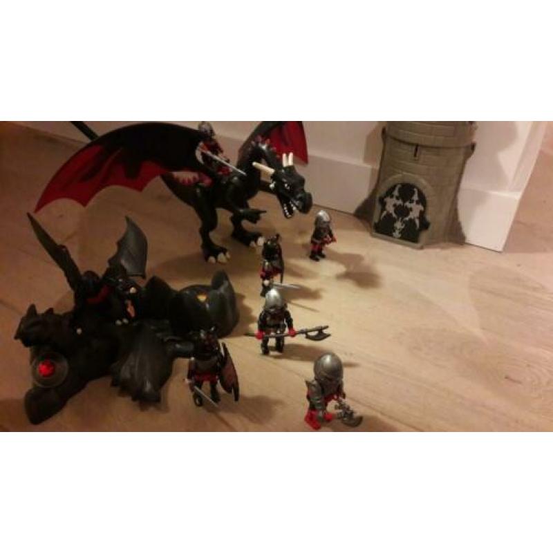 Playmobil ridders en draken