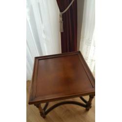 Bijzet tafel hoektafel noten