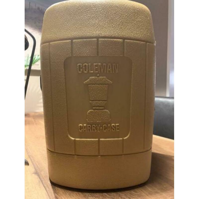 Coleman 275 druk lamp met mooie transport koffer