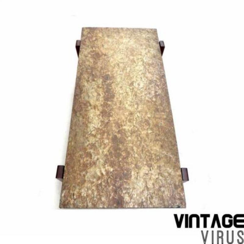 Zware vintage natuurstenen salontafel jaren '60 '70