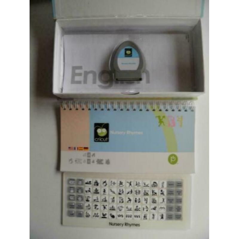 9 Verschillende Cricut Cartridges.