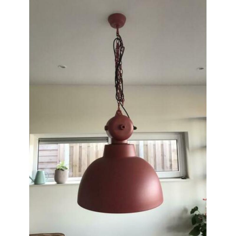 Roze rode eettafellamp hanglamp HKLiving Factory L