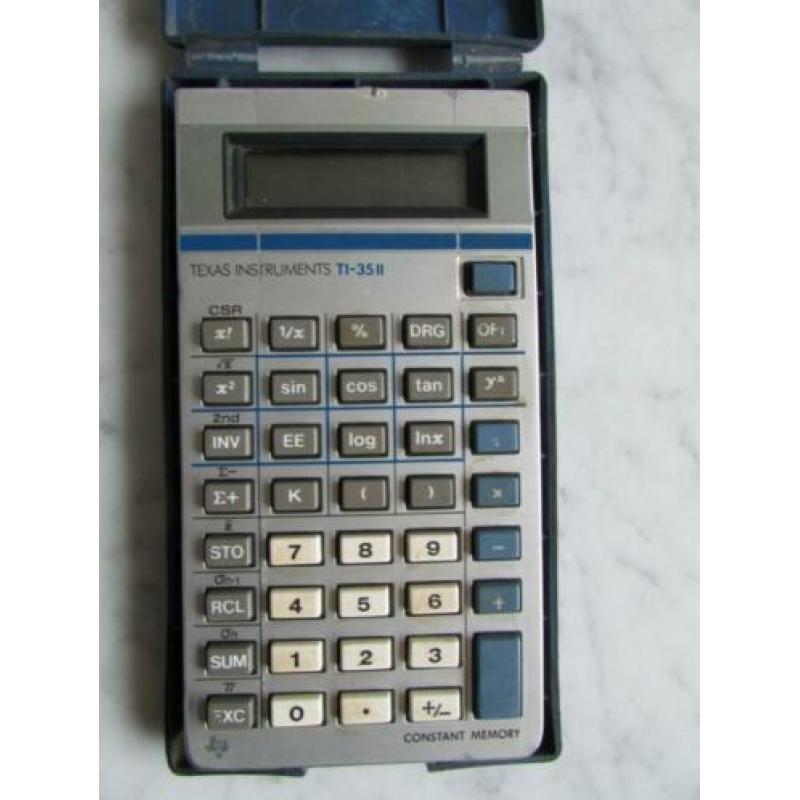 Texas Instruments TL-35II vintage rekenmachine