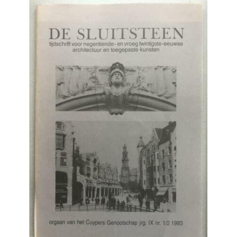 2x De Sluitsteen Cuypers Genootschap Bouwkunst Architectuur