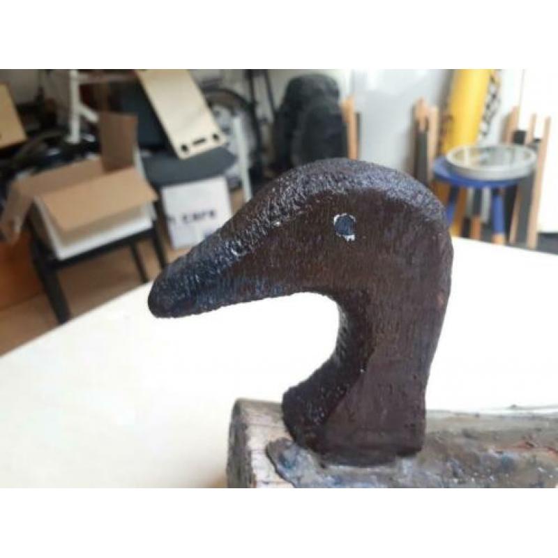 houten lokeend erg oud