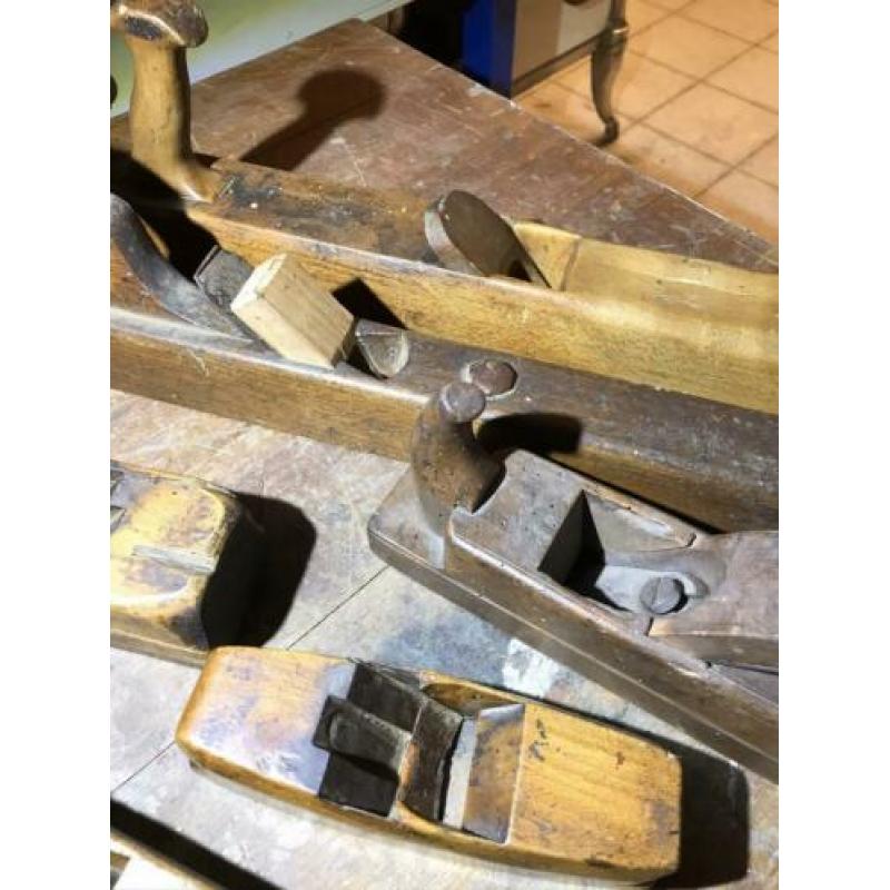 20 authentieke houtbewerking schaafgereedschap