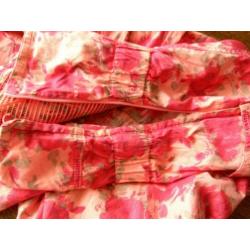 Prachtige H&M Strepless jurk maat 40