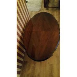 Antieke gelakt tafel salontafen queen anne stijl
