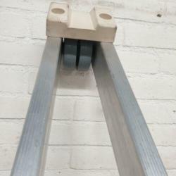Aluminium puntladders