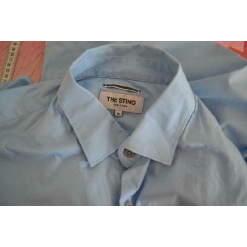 de sting blauw overhemd in maat xl - ch88