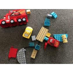 Duplo set van cars in goede staat