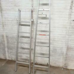 Aluminium puntladders
