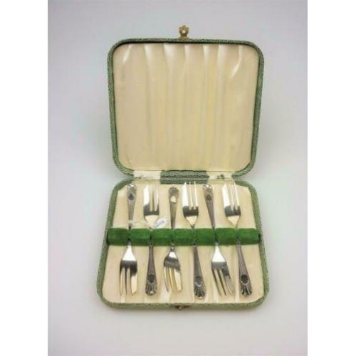 Opruiming Art Deco cassette 6 vorkjes / B2965