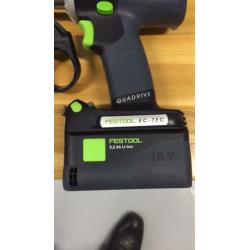 Festool koopje DRC 18/4 LI basic nieuw