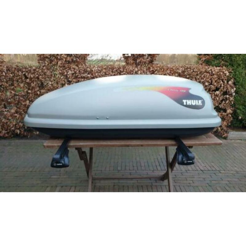 Thule Rapid System 757 voetset +draagstangen i.z.g.s. oa V70
