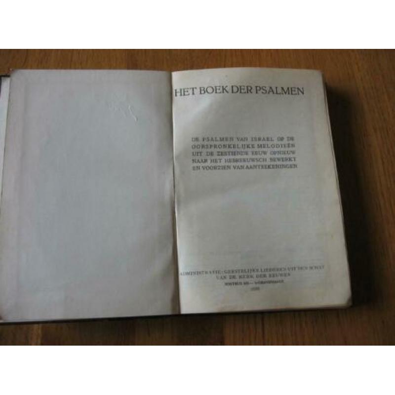 Het Boek Der Spalmen 1936