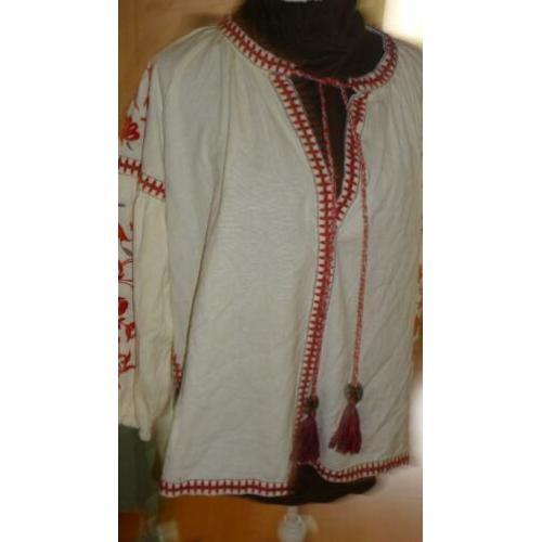 zara blouse tuniek maat m ibiza boho style