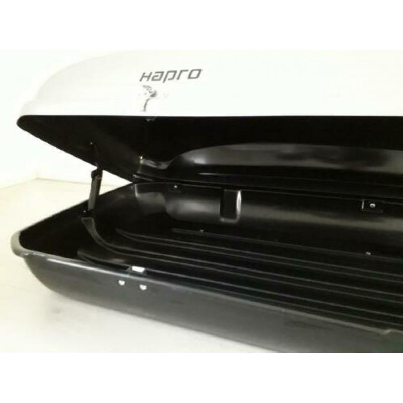 TE HUUR, dakkoffer Hapro Roady zilver, 450 liter