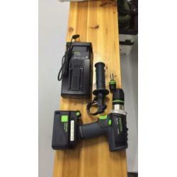 Festool koopje DRC 18/4 LI basic nieuw