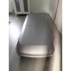 TE HUUR, dakkoffer Hapro Roady zilver, 450 liter