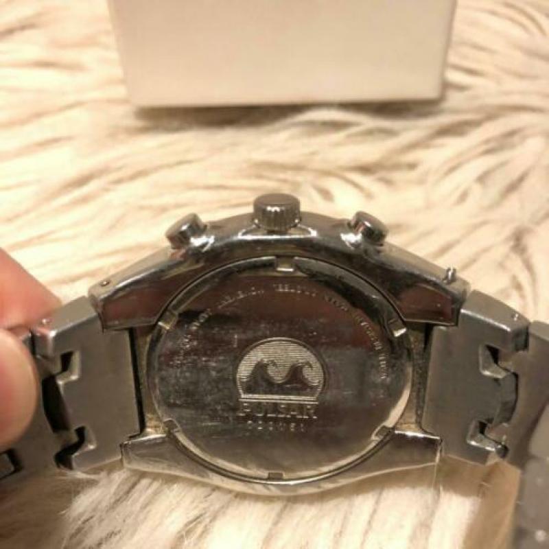 Mooi zilveren Pulsar horloge