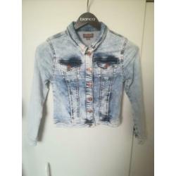 Gaaf jeans jasje van Cars, mt 8