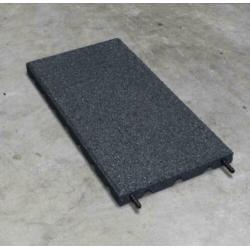 Nieuwe 30mm sportvloer tegels 500x250mm fitness gym Crossfit