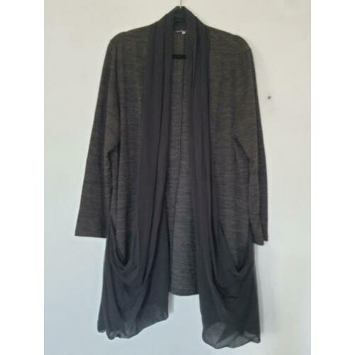 vest Great Looks maat 50 grijs/zwart